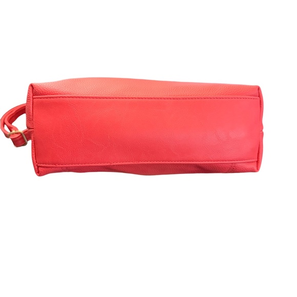 Rosetti Pink Red Shoulder Crossbody Bag Adjustable Strap w/ Free Bag Scarf - Picture 9 of 10